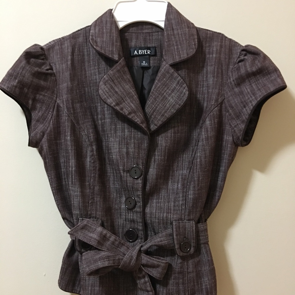 A. BYER Brown Top